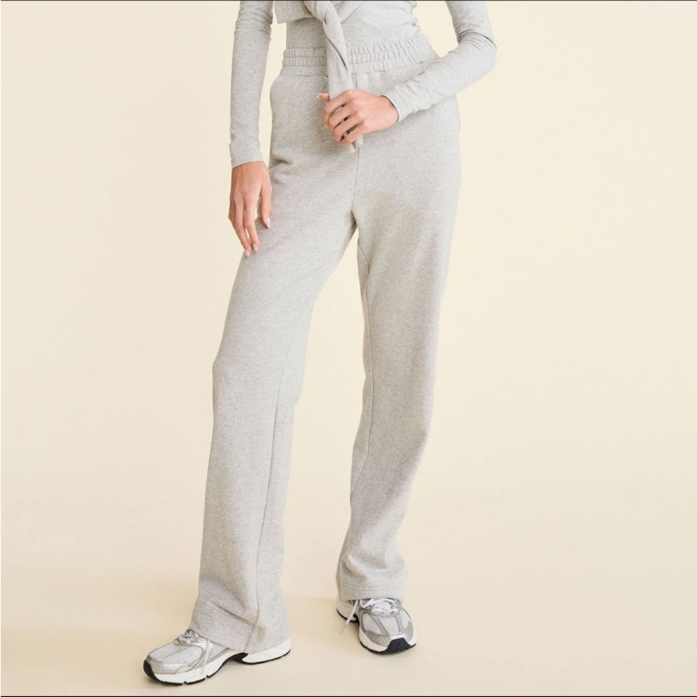 Nuuds wide leg sweatpants size small